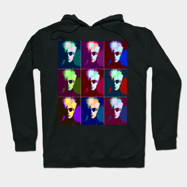 Andy Warhol Pop Art Hoodie by icarusismartdesigns